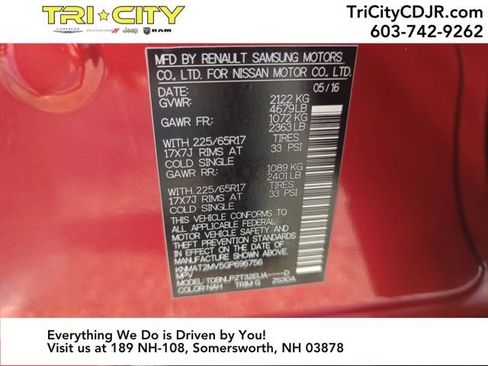 Used 2016 Nissan Rogue S image 34