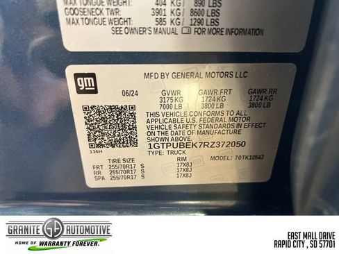 Used 2024 GMC Sierra 1500 SLE AWD/4WD image 26