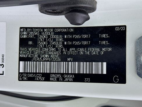 Certified 2023 Toyota 4Runner TRD Off-Road Premium AWD/4WD image 33