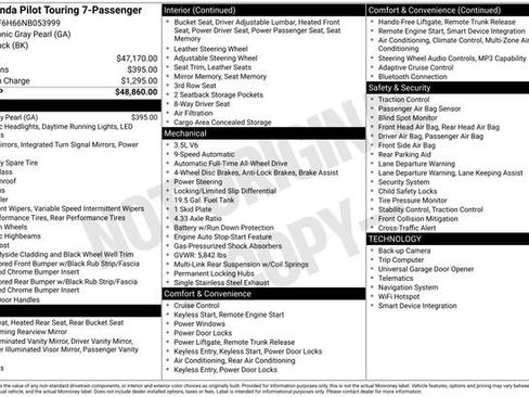 Used 2022 Honda Pilot Touring image 15