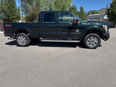 Used 2014 Ford F350 Lariat w/ Lariat Ultimate Package AWD/4WD image 12