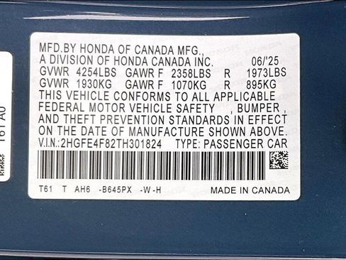 Used 2026 Honda Civic Sport image 20