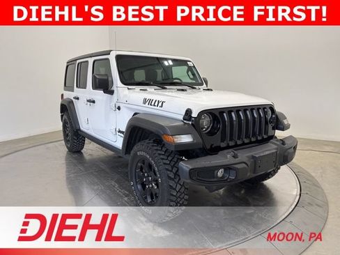 Certified 2021 Jeep Wrangler Unlimited Sport AWD/4WD image 1
