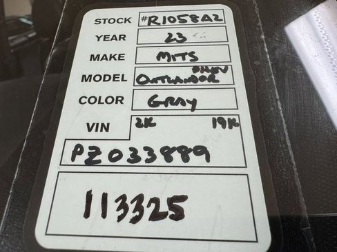 Used 2023 Mitsubishi Outlander SEL 40th Anniversary image 31