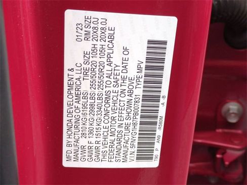 Used 2023 Honda Pilot Elite image 35