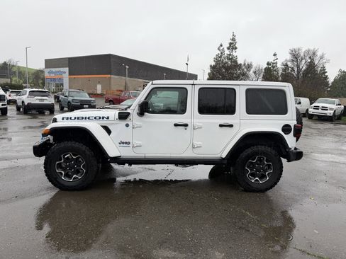 Used 2021 Jeep Wrangler Unlimited Rubicon 4xe w/ Steel Bumper Group image 2