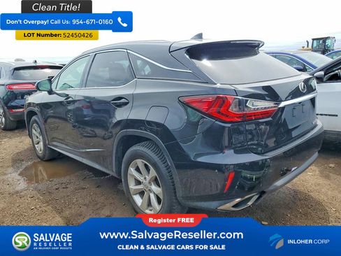 Used 2016 Lexus RX 350 FWD w/ Premium Package image 3