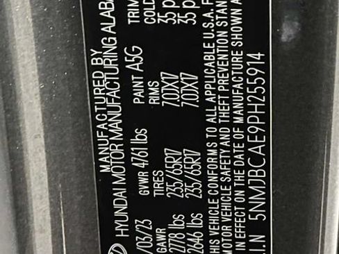 Used 2023 Hyundai Tucson SEL AWD/4WD image 39