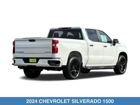 Used 2024 Chevrolet Silverado 1500 Custom w/ Turbomax Blackout Package RWD image 5