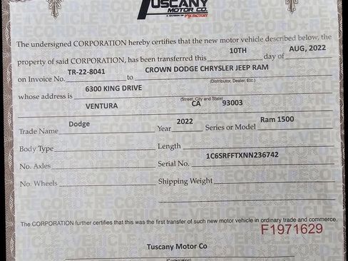 Used 2022 RAM 1500 Big Horn image 44