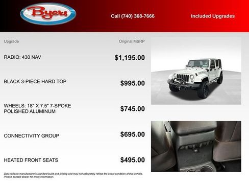 Used 2017 Jeep Wrangler Unlimited Sahara w/ Connectivity Group image 5