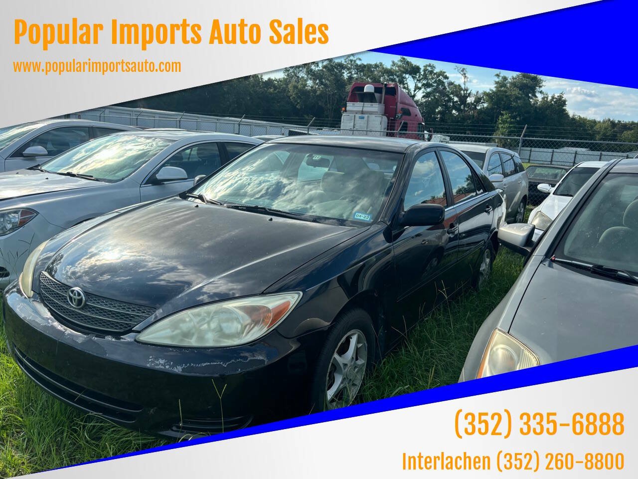 Used 2003 Toyota Camry LE FWD image 1