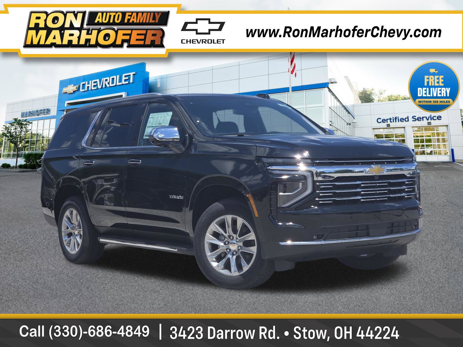 New 2026 Chevrolet Tahoe Premier w/ Sun And Tow Package AWD/4WD 360° Tour