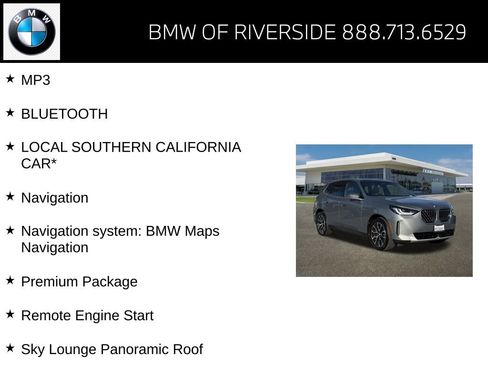 Used 2025 BMW X3 xDrive30i w/ Premium Package image 15