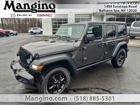 Used 2021 Jeep Wrangler Unlimited Sport image 1