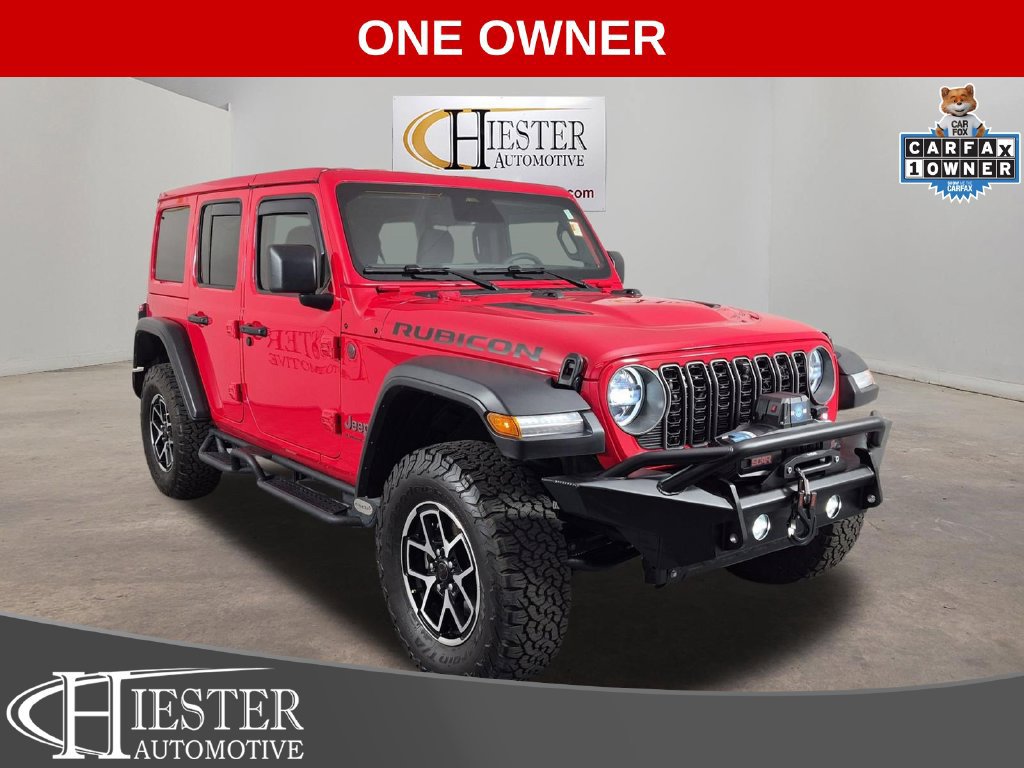 Used 2026 Jeep Wrangler Unlimited Rubicon w/ Technology Group AWD/4WD 360° Tour