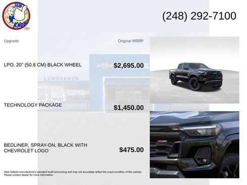 New 2026 Chevrolet Colorado Z71 w/ Technology Package AWD/4WD image 5