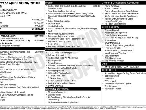 Used 2023 BMW X7 xDrive40i w/ M Sport Package image 25