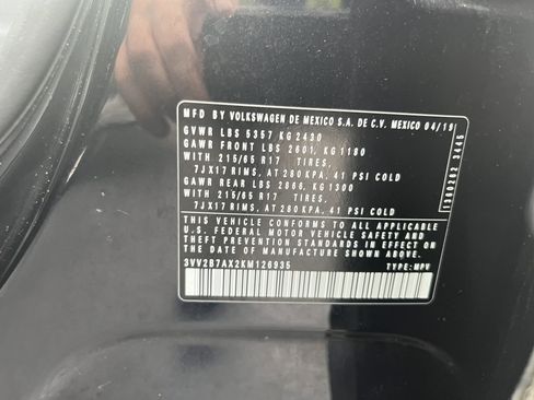 Used 2019 Volkswagen Tiguan SE w/ 3rd Row Seat Package image 23