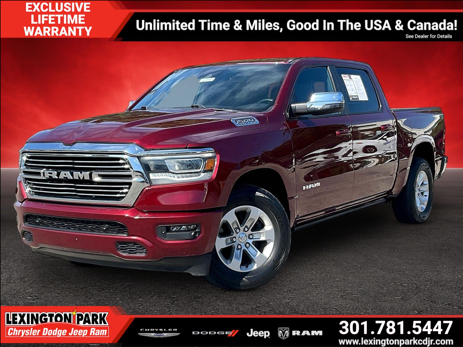 Used 2023 RAM 1500 Laramie AWD/4WD image 3