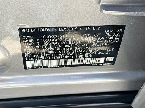 Used 2024 Honda HR-V EX-L image 33