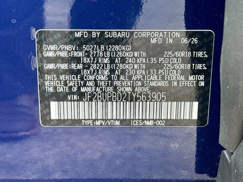 New 2026 Subaru Outback Premium AWD/4WD image 30