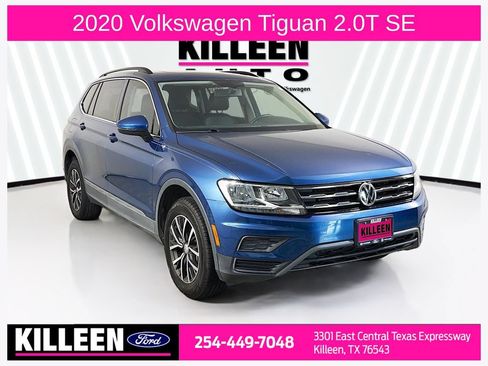 Used 2020 Volkswagen Tiguan SE w/ Panoramic Sunroof Package FWD image 1