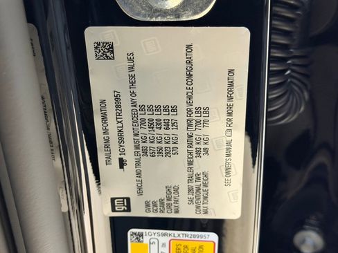 New 2026 Cadillac Escalade ESV Platinum Sport AWD/4WD image 19