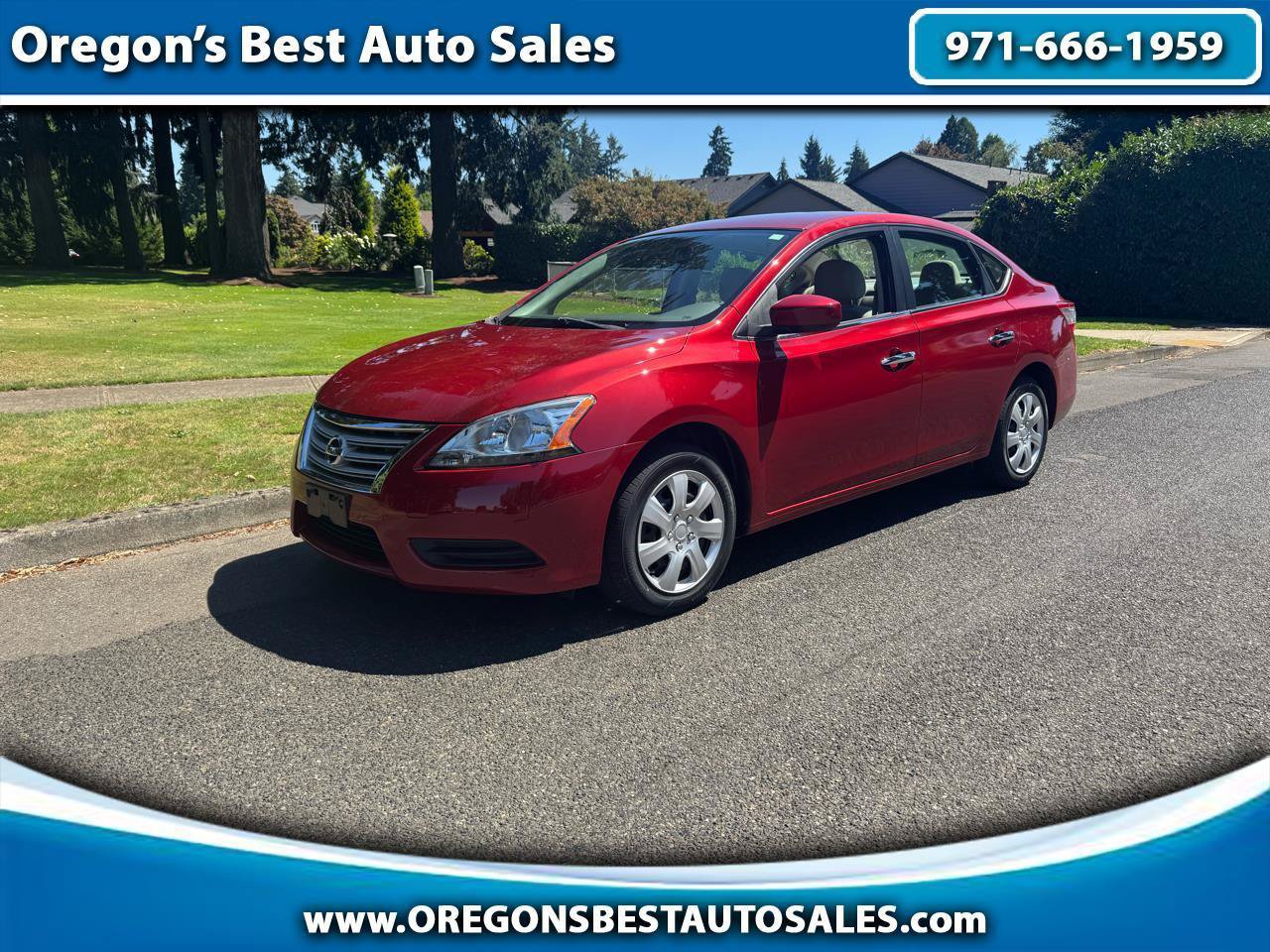 Used 2014 Nissan Sentra S FWD image 1
