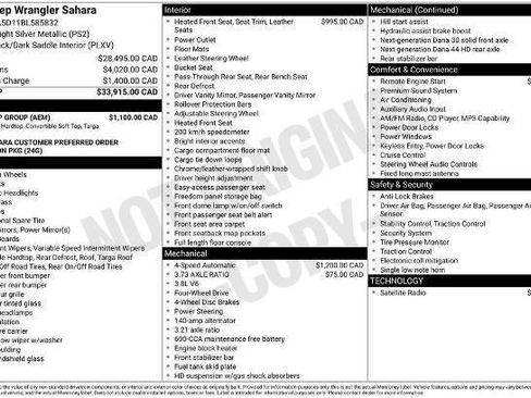 Used 2011 Jeep Wrangler Sahara w/ Dual Top Group image 14