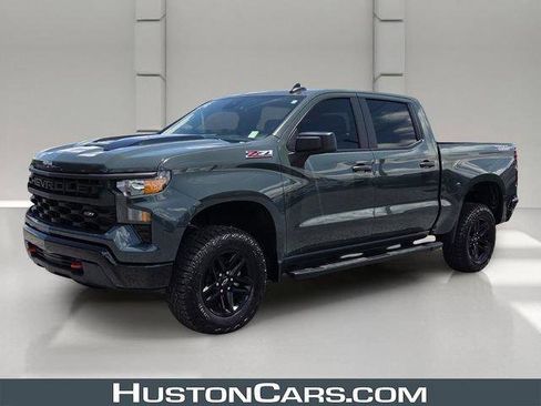 Certified 2025 Chevrolet Silverado 1500 Custom Trail Boss AWD/4WD image 1