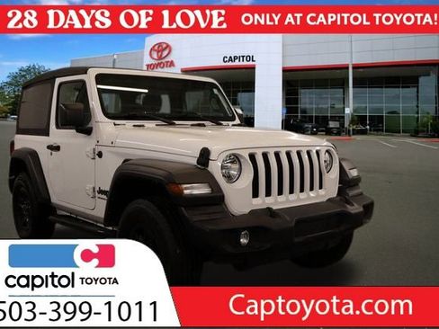 Used 2022 Jeep Wrangler Sport image 1