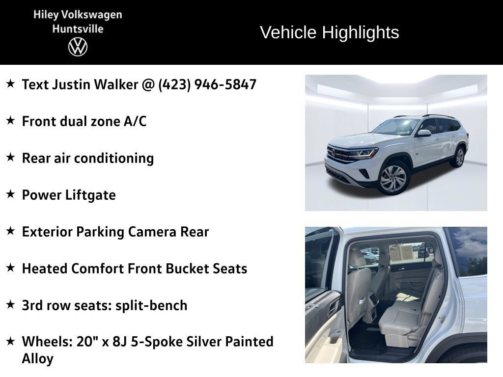 Used 2022 Volkswagen Atlas SE FWD image 6