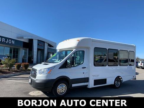 Used 2018 Ford Transit 350 138 DRW w/ Shuttle Bus Prep Package image 1