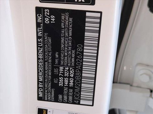 Certified 2023 Mercedes-Benz EQS 450+ SUV image 25