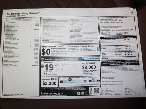 New 2026 BMW X5 M60i w/ Climate Comfort Package image 21