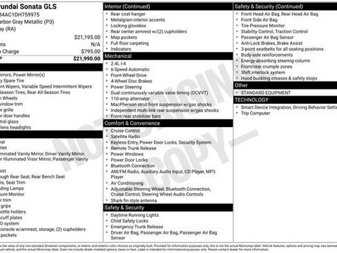 Used 2013 Hyundai Sonata GLS image 12