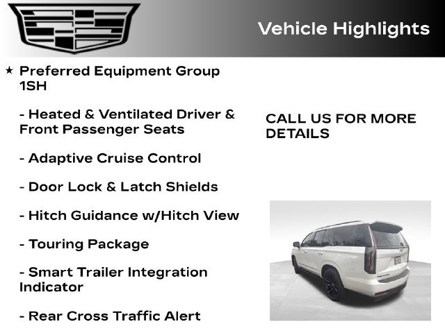 Certified 2024 Cadillac Escalade Sport Platinum w/ LPO, ONYX Package AWD/4WD image 21