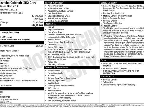 Used 2022 Chevrolet Colorado ZR2 AWD/4WD image 31