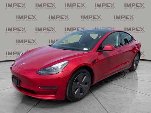 Used 2022 Tesla Model 3 Long Range AWD/4WD image 1