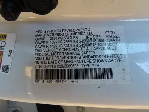 Certified 2021 Honda Pilot EX-L image 30