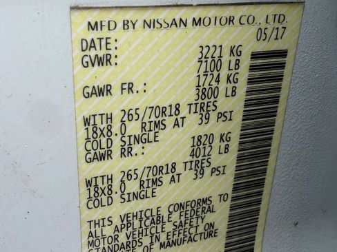 Used 2017 Nissan Titan SV RWD image 24