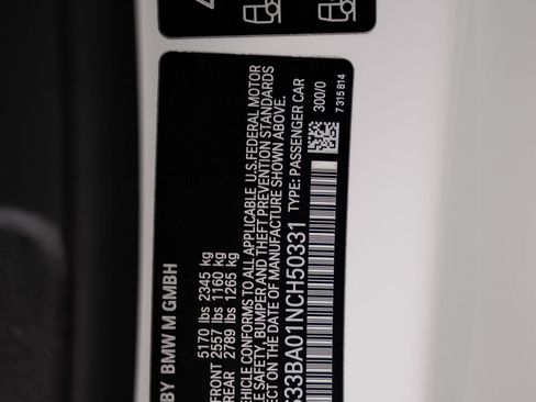 Used 2022 BMW M4 xDrive Competition w/ Parking Assistance Package AWD/4WD image 64