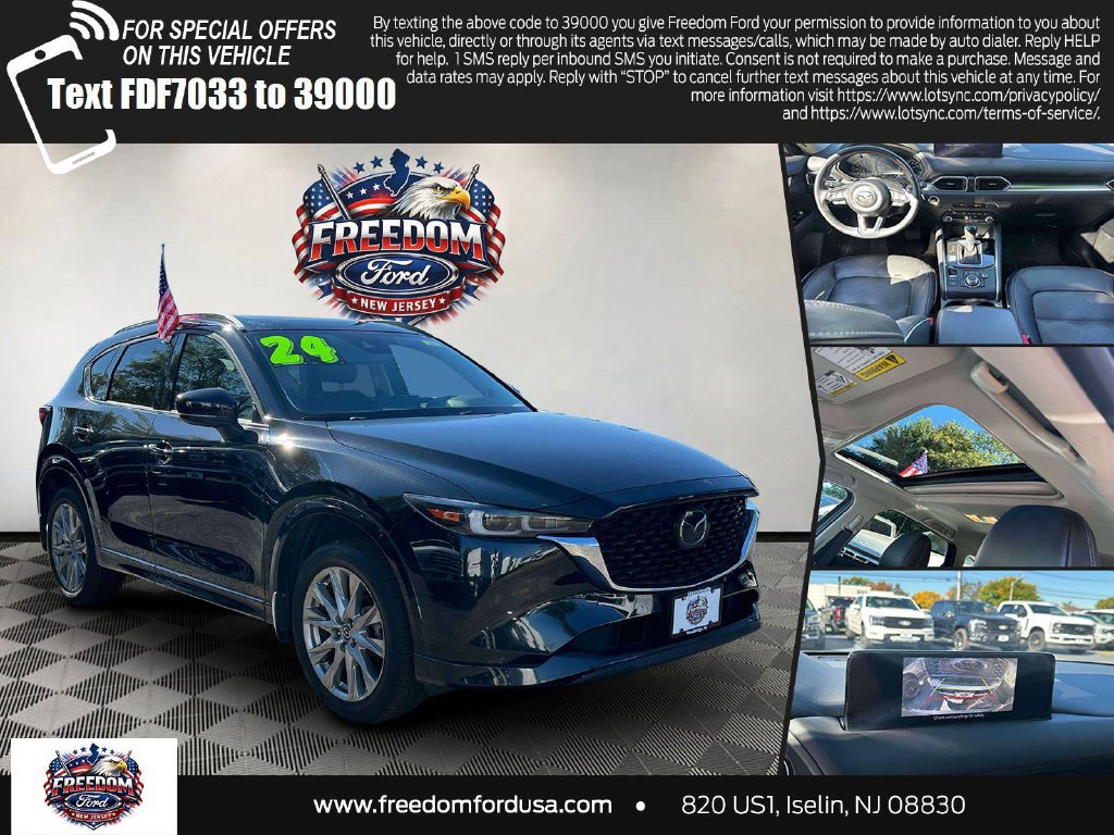Used 2024 MAZDA CX-5 AWD 2.5 S w/ Premium Package image 1