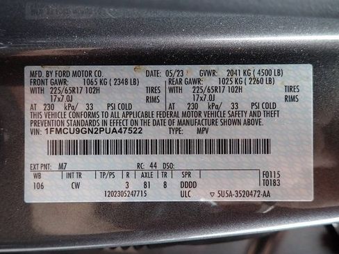 Used 2023 Ford Escape Active AWD/4WD image 14