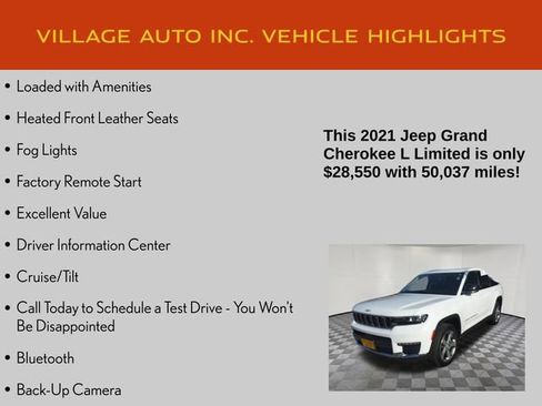 Used 2021 Jeep Grand Cherokee L Limited image 21