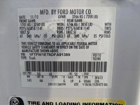 Used 2013 Ford F150 Lariat w/ Luxury Equipment Group image 22