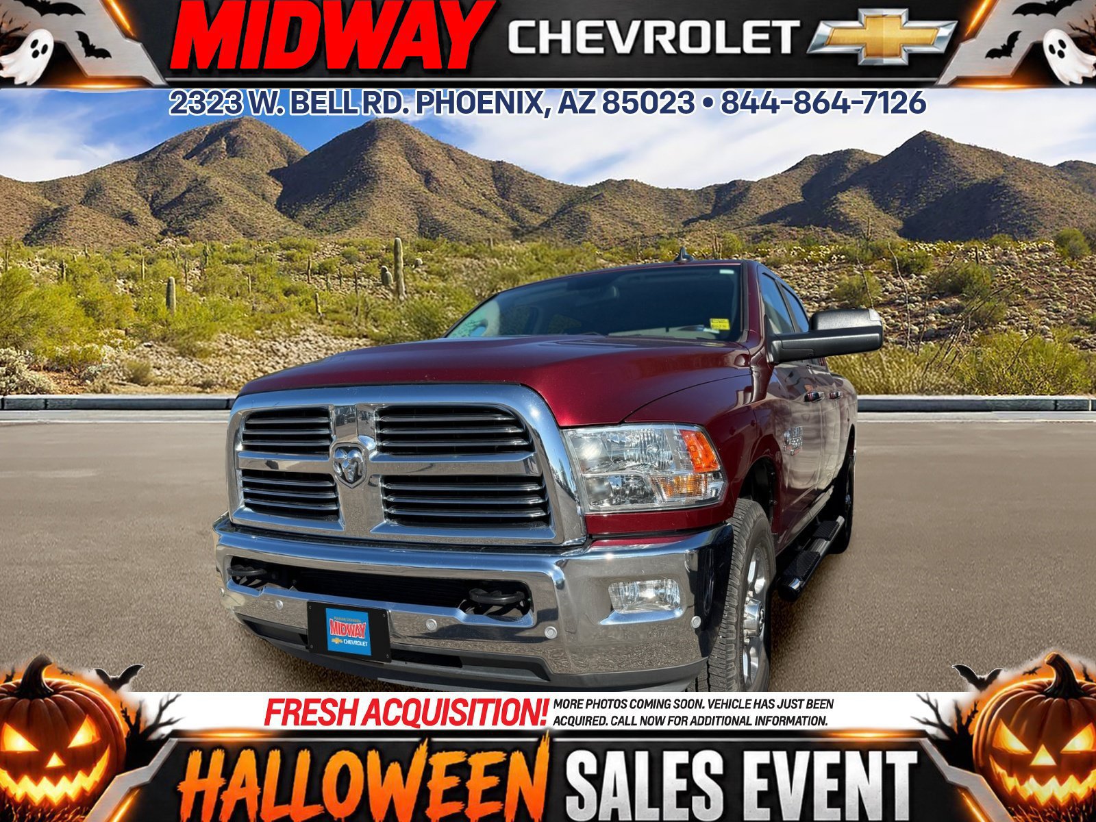Used 2018 RAM 2500 Big Horn RWD image 1