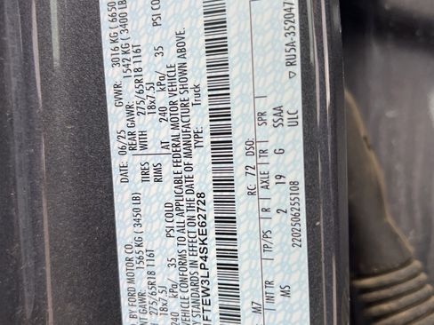 Used 2025 Ford F150 XLT w/ Equipment Group 301A Standard image 33