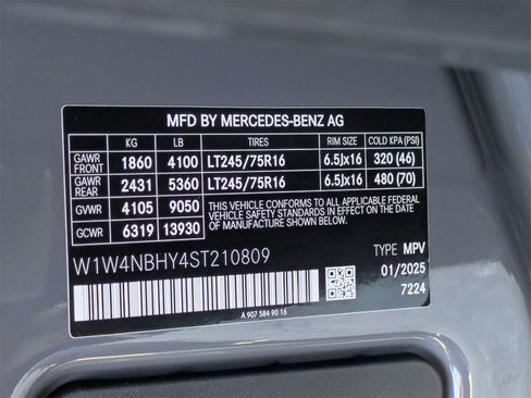 New 2025 Mercedes-Benz Sprinter 2500 image 15